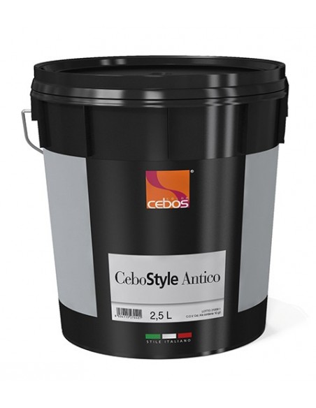 CeboStyle Antiguo Acabado Metálico de acrílico de agua interno-externo, máquina, de enmascarar la aparición de Nacarado