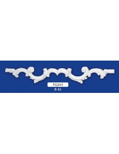 FREGI PER INTERNI  IN GESSO CERAMICO VERNICIABILE ART. 243