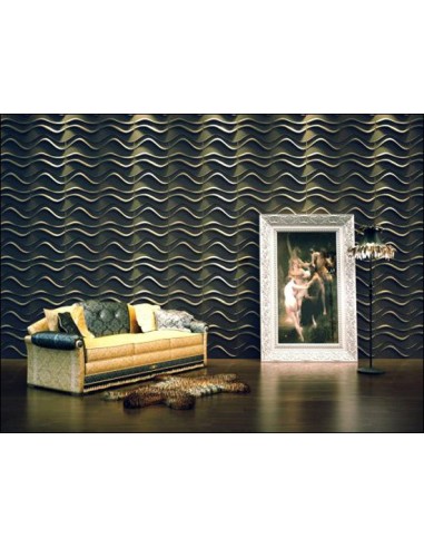 3D PANEL WALL FOR DECORATION OF WALLS AND CEILINGS MOD. "STEFAN," 50X50