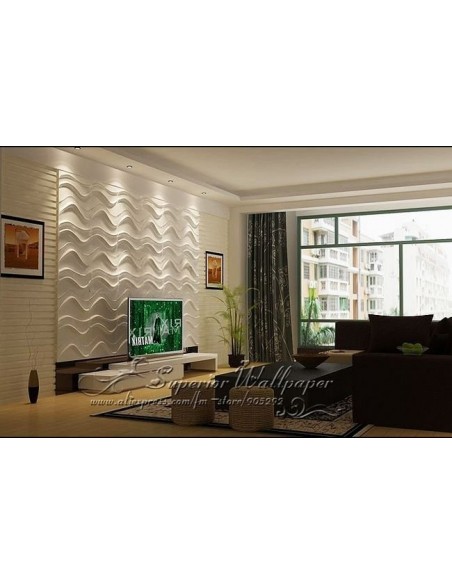 PANNELLO 3D WALL PER DECORAZIONI DI PARETI E SOFFITTI MOD. "STEFAN" 50X50