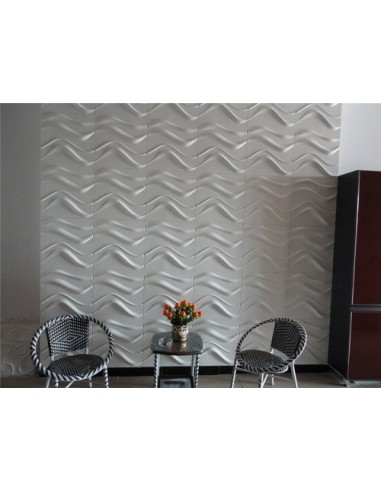 3D PANEL WALL FOR DECORATION OF WALLS AND CEILINGS MOD. "STEFAN," 50X50