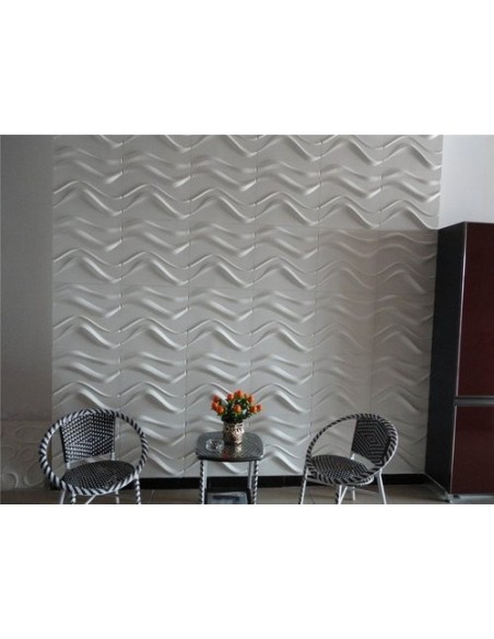PANNELLO 3D WALL PER DECORAZIONI DI PARETI E SOFFITTI MOD. "STEFAN" 50X50