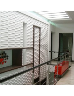 3D PANEL WALL FOR DECORATION OF WALLS AND CEILINGS MOD. "FOREST" 50X50 CF.1MQ 2
