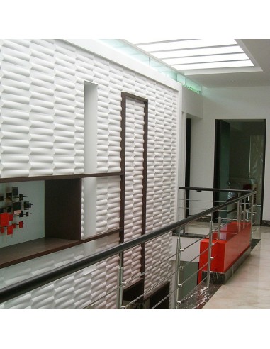 PANNELLO 3D WALL PER DECORAZIONI DI PARETI E SOFFITTI MOD. "FOREST " 50X50  CF.1MQ