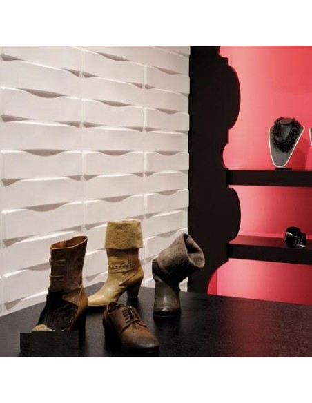 3D PANEL WALL FÜR DIE VERZIERUNG VON WÄNDEN UND DECKEN MOD. "VAULITS" 50X50 CF.1 QM