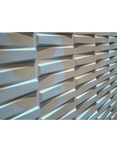 3D PANEL WALL FOR DECORATION PA0ETI AND CEILINGS MOD. "BLOCK" 50X50 CF.1 SQM