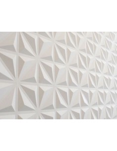 3D PANEL WALL FÜR DEKORATIONEN PA0ETI UND DECKEN MOD. "DIAMOND" 50X50 CF.1 QM 2
