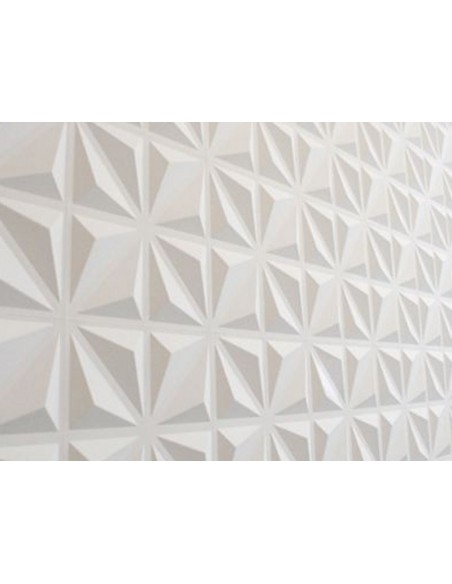 3D PANEL WALL FÜR DEKORATIONEN PA0ETI UND DECKEN MOD. "DIAMOND" 50X50 CF.1 QM