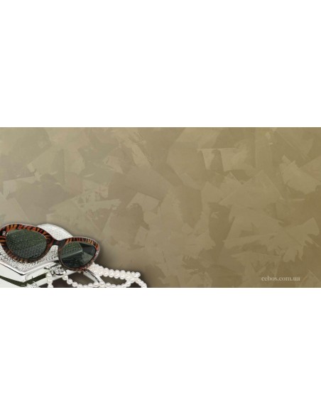 Estuco Decorativo Efecto de Terciopelo de agua de acrílico-lavable, con toques de la típica de oro y plata. 