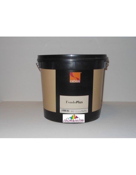 FONDOPLUS Fonds acryl wasser für innen mit hoher abdeckung und weißpunkt, glatt aussehen.