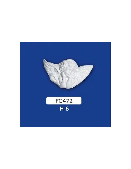 STATUE ANGEL PLASTER FRIEZE H6