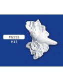 FREGIO UCCELLINO IN GESSO H13