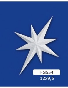 FREGIO STELLA IN GESSO 12X9,5
