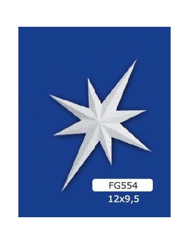 FRIEZE STAR PLASTER 12X9,5
