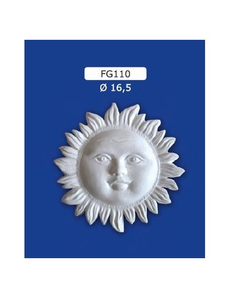 FREGIO SOLE IN GESSO D16,5 FREGIO SOLE IN GESSO D16,5