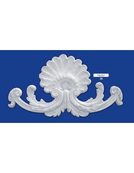 FRIEZE ORNAMENT IN PLASTER 36 CM