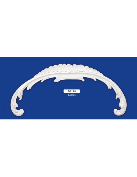 FRIEZE IN PLASTER 69X31