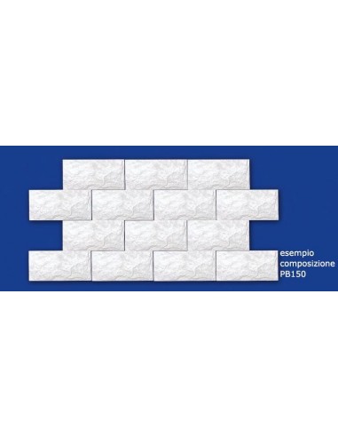 PANEL DE LADRILLO DE YESO PARA REVESTIMIENTO DE PAREDES PARA PINTAR 38X19