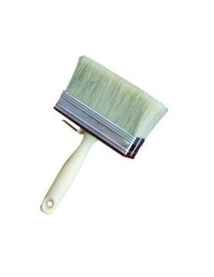 Setola mista. Ghiera nichel. Assicella e manico in plastica.