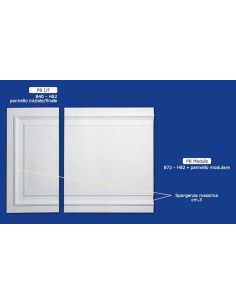 GIPSPLATTE FÜR WANDVERKLEIDUNGEN BOISESIRE 72X82