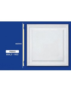 GIPSPLATTE FÜR WANDVERKLEIDUNGEN BOISESIRE 54.5X53