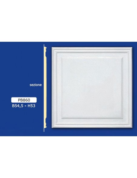 GIPSPLATTE FÜR WANDVERKLEIDUNGEN BOISESIRE 54.5X53