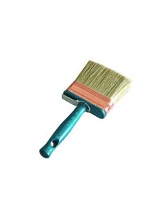 Pura setola bionda. Assicella e manico legno. Ghiera rame ideale per tutti i tipi di vernici.