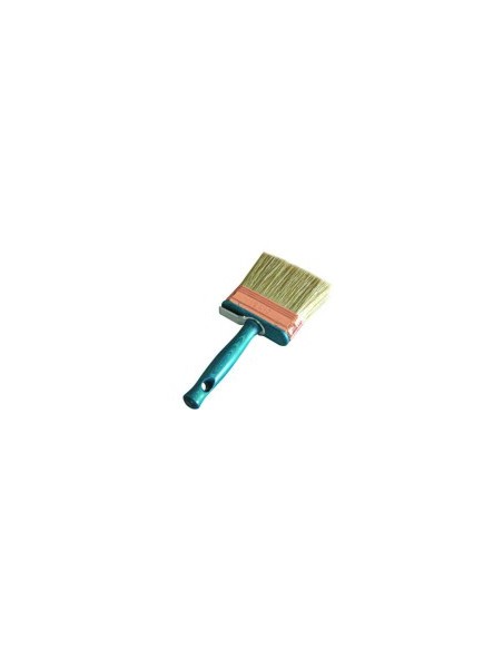 Pure bristle blonde. Lath and wood handle. Ring copper ideal for all types of paints.