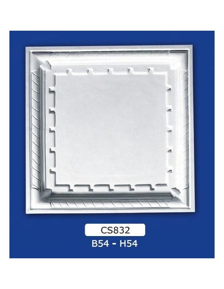 PANEL DE TECHO DE YESO PARA PINTAR MODULAR 54X54