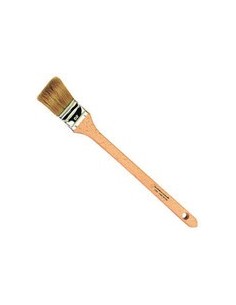 Pennello radiatore Pura setola bionda. Manico in legno naturale.