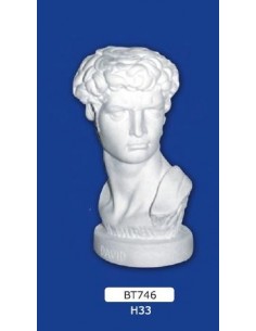 STATUE IN PLASTER H33