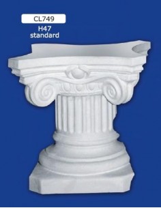 COLUMNA MONTADA de YESO ESTÁNDAR H47