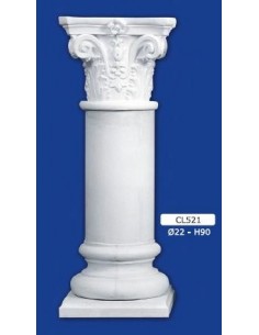 COLUMNA MONTADA YESO D22XH90