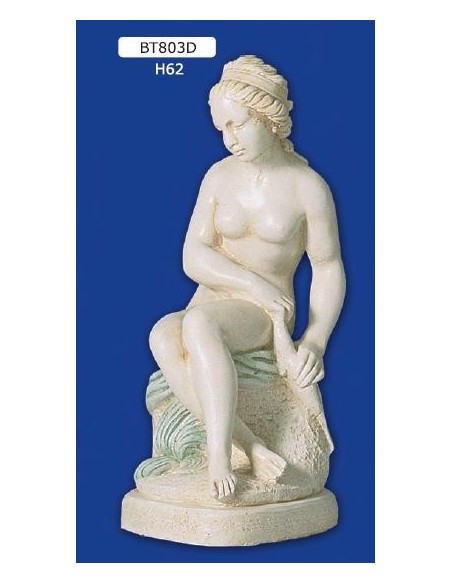 STATUE WOMAN PLASTER FRIEZE H 62