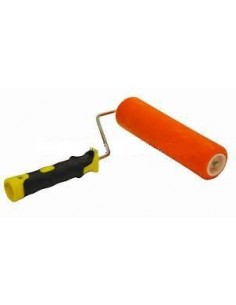 Roll flocked orange, diameter 48