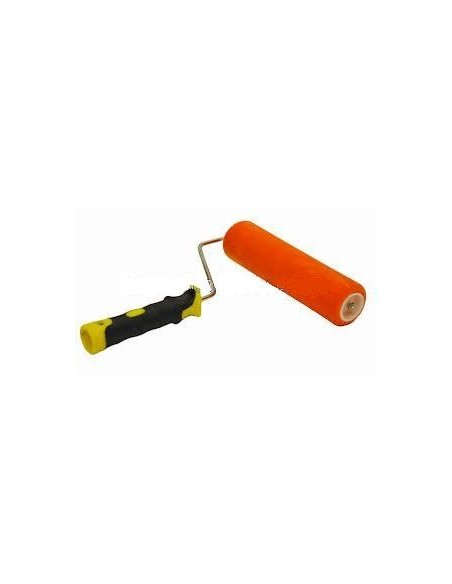 Roll flocked orange, diameter 48