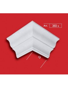 CORNER PLASTER CERAMIC WALL INTERIOR PAINTED ART. 202s are FOR FRAME C202