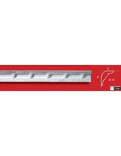 RAHMEN AUS GIPS, KERAMISCHE WAND-FÜR INNEN LACKIERBAR. ART. 636 Auktion von MT.1,5