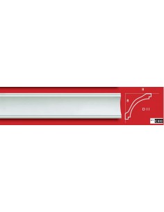RAHMEN AUS GIPS, KERAMISCHE WAND-FÜR INNEN LACKIERBAR. ART. 701 Auktion von MT.1,5