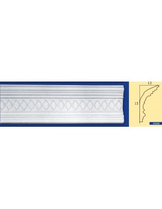 FRAME WALL FOR INTERIOR PLASTER CERAMIC PAINTABLE 205 ROD 1.5 MT