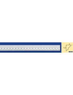 BILDERRAHMEN VON DER WAND FÜR INNEN GIPS-KERAMIK LACKIERBAR ART. 619 STANGE VON 1,5 M