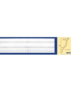 BILDERRAHMEN VON DER WAND FÜR INNEN GIPS-KERAMIK LACKIERBAR ART. 645 STANGE VON 1,5 M