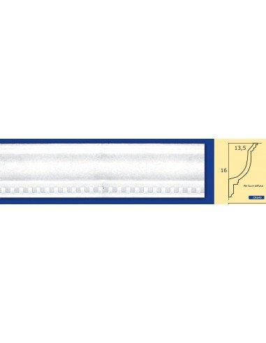FRAME PLASTER CERAMIC WALL INTERIOR PAINTABLE 645 ROD 1.5 MT