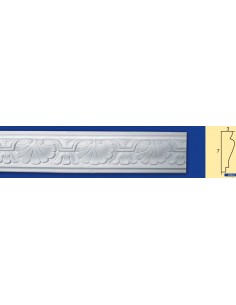 BILDERRAHMEN VON DER WAND FÜR INNEN GIPS-KERAMIK LACKIERBAR ART. 924 STANGE VON 1,5 M