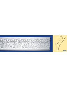 BILDERRAHMEN VON DER WAND FÜR INNEN GIPS-KERAMIK LACKIERBAR ART. 926 STANGE VON 1,5 M