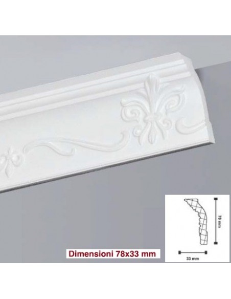 Frame made of polystyrene foam, extruded polystyrene 50X50 mt.2 LD50G