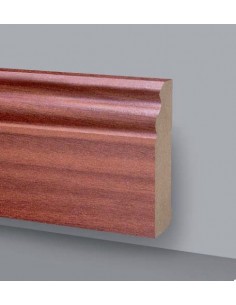 SOCKELLEISTEN MDF LACKIERT HOLZ PREIS STANGE Mt.2,4 DUCALE 140X18  2