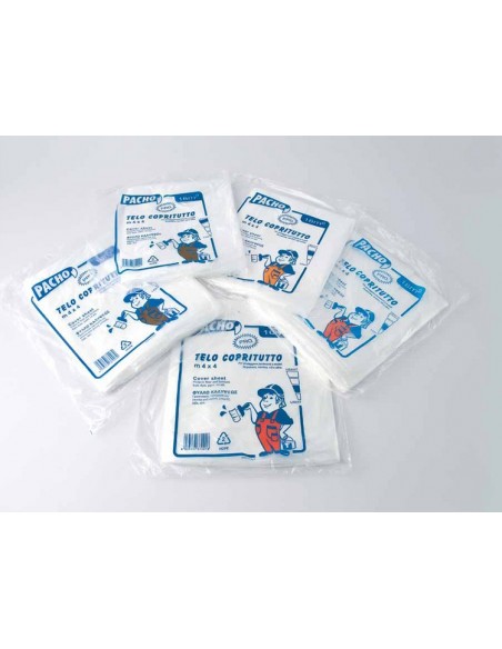 Towel copritutto multipurpose polyethylene 4x4 mt.16