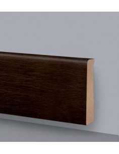 SKIRTING board MDF LACQUERED WOOD PRICE AUCTION Mt.2,4 DU80X16  2