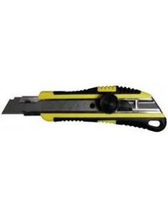 Cutter rubberized Professional with a jog wheel and a steel blade H Blade 18mm